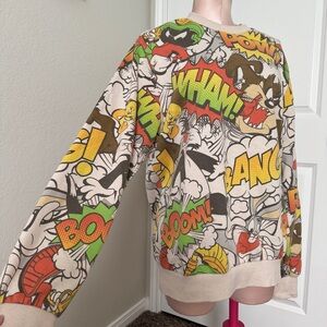 Looney Tunes sweater Retro comic Bugs bunny and crew